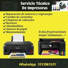 Mantenimiento y Reparacion de Impresoras